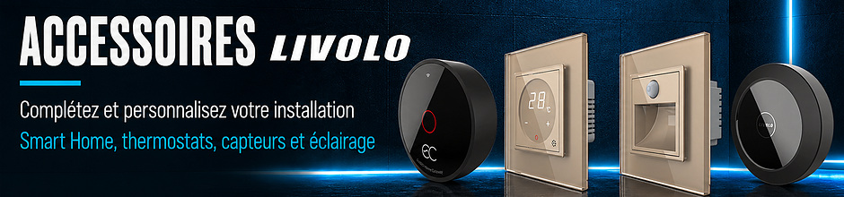 Accessoires Livolo Smart Home thermostats et capteurs
